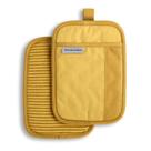 Conjunto de porta-panelas KitchenAid Beacon bicolor, antiderrapante, 2 peças