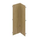 Conjunto de Portas para Guarda Roupa Módulo Canto Reto 119,5cm Frame CabeCasa MadeiraOriginals Acácia Conjunto de Portas para Guarda Roupa Módulo Canto Reto 119,5cm Frame CabeCasa MadeiraOriginals Acácia