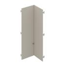 Conjunto de Portas para Guarda Roupa Módulo Canto Reto 119,5cm Frame CabeCasa MadeiraOriginals Arenas