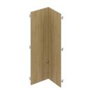 Conjunto de Portas para Guarda Roupa Módulo Canto Reto 119,5cm Frame CabeCasa MadeiraOriginals