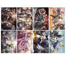 Conjunto de pôsteres Arknights Anime 8 peças de papel 42x29cm sem moldura