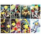 Conjunto de pôsteres Assassination Classroom, 8 unidades, gravado em relevo 42x29cm