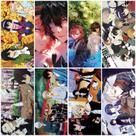 Conjunto de pôsteres Bungou Stray Dogs, 8 peças de impressões de arte de parede sem moldura