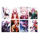 Conjunto de pôsteres Guilty Crown Anime, 8 peças de arte de parede 42x29cm Conjunto de pôsteres Guilty Crown Anime, 8 peças de arte de parede 42x29cm