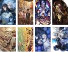 Conjunto de pôsteres Identity V, 8 peças, pintura artística de jogos de anime, 20 x 30 cm