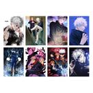 Conjunto de pôsteres Jujutsu Kaisen Anime, 8 peças, estampas de 42 x 29 cm