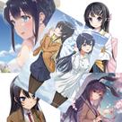 Conjunto de pôsteres Rascal Does Not Dream of Bunny Girl Senpai 8 unidades