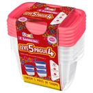 Conjunto de Pote Leve 5 Pague 4 Cores Sortidas 580ml - SR180/7 - SANREMO