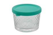 Conjunto de Potes Diamond 3 Peças em Vidro c/ Tampa Verde 220ml - Hauskraft Conjunto de Potes Diamond 3 Peças em Vidro c/ Tampa Verde 220ml - Hauskraft
