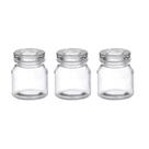 Conjunto De Potes Multifuncional De Vidro 130Ml 3 Peças - Hauskraft Conjunto De Potes Multifuncional De Vidro 130Ml 3 Peças - Hauskraft