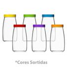 Conjunto de Potes Sempre Mandacaru 2 Litros com Tampas (Cores Sortidas) 6 Peças