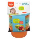 Conjunto de Potinhos para Papinha 6 Unidades Cores Sortidas Conjunto de Potinhos para Papinha 6 Unidades Cores Sortidas