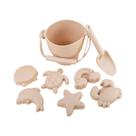 Conjunto De Praia Infantil De Verão 9PCS/8PCS, Balde De Plástico, Pás, Garrafa De Água, Brinquedos