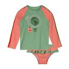 Conjunto de Praia Lilica Ripilica Manga Longa Com FPU Verde Conjunto de Praia Lilica Ripilica Manga Longa Com FPU Verde