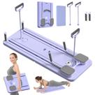 Conjunto de prancha de Pilates JANUA Pilates Reformer 5 em 1 roxo
