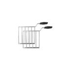 Conjunto de prateleiras para sanduíches Smeg TSSR01 de 2 peças em aço inoxidável