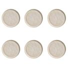 Conjunto De Pratos De Sobremesa 06 Peças Linhas Latte Porto Brasil