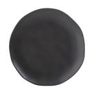 Conjunto de pratos de sobremesa redondos em stoneware preto matte 19,5cm 6 peças - Porto Brasil