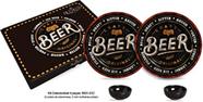 Conjunto de pratos e molheiras elaborado em cerâmica branca de alta resistência Beer