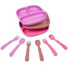 Conjunto de pratos e utensílios para crianças Re-Play, 18,7 cm, sem BPA