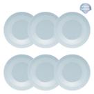 Conjunto de Pratos Fundos 06 Peças Mia Cristal Oxford