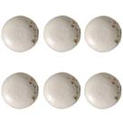 Conjunto De Pratos Fundos 06 Peças Orgânico Lavanda Porto Brasil