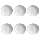 Conjunto De Pratos Fundos 06 Peças Orgânico New White Porto Brasil