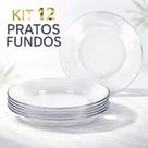 Conjunto De Pratos Fundos 12 Peças Conjunto De Pratos Fundos 12 Peças