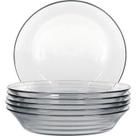 Conjunto de Pratos para Sopa Duralex Astral 24 peças