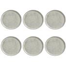 Conjunto De Pratos Rasos 06 Peças Bio Pistache Porto Brasil Conjunto De Pratos Rasos 06 Peças Bio Pistache Porto Brasil