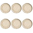 Conjunto De Pratos Rasos 06 Peças Bio Raio Porto Brasil Conjunto De Pratos Rasos 06 Peças Bio Raio Porto Brasil