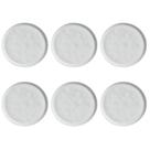 Conjunto De Pratos Rasos 06 Peças Linhas New White Porto Brasil Conjunto De Pratos Rasos 06 Peças Linhas New White Porto Brasil