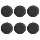 Conjunto De Pratos Rasos 06 Peças Orgânico Preto Matte Porto Brasil Conjunto De Pratos Rasos 06 Peças Orgânico Preto Matte Porto Brasil