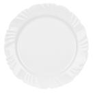 Conjunto de Pratos Rasos Nadir Opaline - Vidro Branco Pétala 24 peças Conjunto de Pratos Rasos Nadir Opaline - Vidro Branco Pétala 24 peças