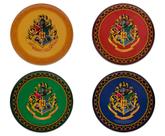 Conjunto de pratos Silver Buffalo Harry Potter Hogwarts Crest x4