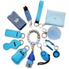 Conjunto de presente BATUMEYE para mulher com porta-cartões, alça, apito e muito mais Conjunto de presente BATUMEYE para mulher com porta-cartões, alça, apito e muito mais