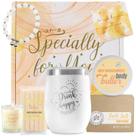 Conjunto de presente BFFLOVE Vanilla Spa, 8 peças para mulheres com copo