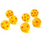 Conjunto de presente Bouncy Balls Ayfjovs Dragon 7 Stars DBZ 45 mm, 7 peças