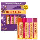 Conjunto de presente Burt's Bees Beeswax Bounty Lip Balm, pacote com 4