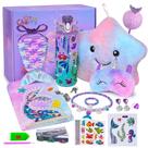 Conjunto de presente Cherry Tale Mermaid para meninas de 5 a 10 anos com travesseiro
