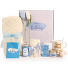Conjunto de presente de aniversário DORBOKER Relaxing Spa com cobertor para mulheres