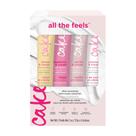 Conjunto de presente de creme para mãos Delectable by Cake Beauty de 4 peças