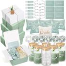Conjunto de presente de proposta de dama de honra FillTouch 54 unidades com caixa e bolsa