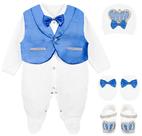 Conjunto de presente Lilax Baby Boy Crown Tuxedo, 5 peças, de 0 a 3 meses