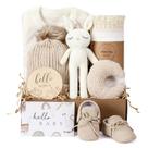 Conjunto de presente para bebês Meloom Unissex Newborn Boho com algodão orgânico