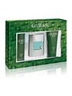 Conjunto de presente Perfume GUESS Man 75 ml EDT Spray + 180 ml de spray corporal