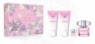 Conjunto de Presente Perfume Versace Bright Crystal 90ml EDT Feminino