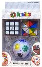 Conjunto de presente Rubik's Cube de 3 peças Rainbow Ball Squishy Magic Star