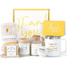 Conjunto de presente Suhctuptx Thank You for Women com copo de café