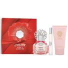 Conjunto de presente Vince Camuto Amore 3 peças Eau de Parfum 100 ml